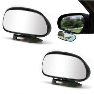 TENGWA R&eacute;troviseur Additionnel 2 Pi&egrave;ces Retroviseur Conduite Accompagn&eacute;e Rotatif &agrave; 360&deg; Miroir Retroviseur Exterieur Haute D&eacute;finition Grand Angle Auto Adh&eacute;sif pour Voitures Camions et SUV (ATENGYU, neuf)