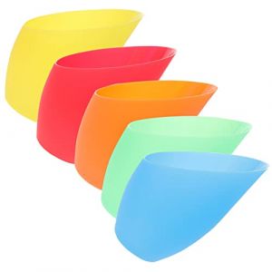 Angoily 5 Pi&egrave;ces Abat-Jour En Plastique Inclin&eacute; En Forme De Fer &Agrave; Cheval Abat-Jour Lampe De Remplacement Couvercle De Lumi&egrave;re Pour Lampadaire Lampe Multi-T&ecirc;te Lampe Debout Diam&egrave;tre Du (Lotra, neuf)