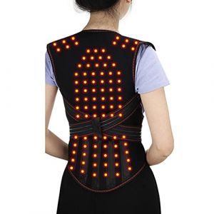 XWSM Supports Lombaires Gilet Auto-Chauffant 108pcs Tourmaline Magn&eacute;tique Th&eacute;rapie D'orth&egrave;se Ceinture Soutien Dos Correcteur Posture Lombaire Corset pour Hommes Femmes Support (Size : XL) (Gudingdang, neuf)