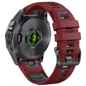 Compatible avec Bracelet Garmin Fenix 7S, Remplacement de Bracelet Garmin Quickfit 20mm pour Fenix 7S Sapphire Solar / 7S Pro / 5S Sapphire / 6S / 6S Pro/Fenix 8 43mm (NotocityEU, neuf)