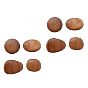 Baoblaze 2x Crochets Muraux En Bois, 4 Pièces, Crochets pour Manteaux En Bois D'art Moderne pour Chapeau et écharpe (Baoblaze Online, neuf)