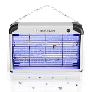 Spectracide 2400V Pi&egrave;ge &agrave; Insectes Volants Efficace, 20W Lampe Electrique Anti Moustique Puissant, UV Tueur de Moustiques Interieur pour Cuisine Salon Restaurant Fermes Entrep&ocirc;ts H&ocirc;pitaux (mingming01, neuf)