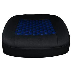 Zakschneider Housse de Siège Voiture Avant Universelle ,Housse Protection Siège, Couverture Protecteur pour Les Fournitures Automobiles Sedan Hatchback SUV(Bleu) Noir avec Effet 3D Bleu SU1346/G (akaufhaus, neuf)