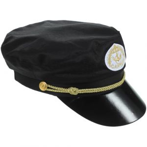 TOYANDONA Chapeau de Capitaine Coton pour Fête et Cosplay Accessoire Nautique Élégant pour Garçon Fille pour Soirées à Thème Costume Marin et Confortable (Elitabert, neuf)