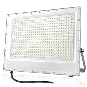Tayire Projecteur LED Ext&eacute;rieur 400W, 40000LM avec 540 LEDs IP65 &Eacute;tanche - Spot Luminaire 6500K pour Jardin, Patio, Garage, Entr&eacute;e (Hanchen Technology, neuf)