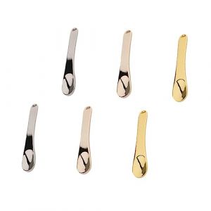 CALLARON 6 Pièces Ensemble De Cuillère De Maquillage Se Soucier Se Maquiller Pour Outil Soin Du Visage Pendant La Nuit Hydratant Appliquer Une Lotion Alliage De Zinc (Raindrops On Roof, neuf)