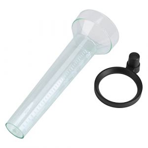 Denash Tube de Pluviom&egrave;tre en Plastique de qualit&eacute; Sup&eacute;rieure d'une capacit&eacute; de 35 Mm, Pluviom&egrave;tre, pour Jardin de Campagne Ext&eacute;rieur (Ruiqzhi, neuf)