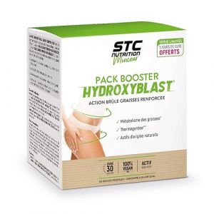 STC NUTRITION - Pack Booster Hydroxyblast - Complément alimentaire minceur - Aide à drainer, détoxifier, brûler les graisses - Pour une perte de poids rapide - Programme 30j (Parabio Santé, neuf)