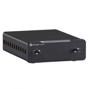 Fosi Audio V3 Mono Amplificateur de Puissance pour Haut-Parleurs Audio Domestiques, Mini Ampli Monobloc Classe D avec TPA3255, Composant R&eacute;cepteur AVR 240W, Entr&eacute;es Sym&eacute;triques RCA/XLR avec 48V/5A (Fosi Audio Factory, neuf)