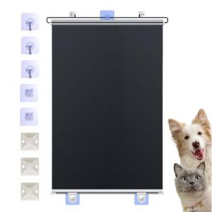 50x125cm Barrière De Sécurité Rétractable pour Bébés Enfant Et Chiens, Barriere De Securite Enroulable Résistante Aux Rayures, pour Escaliers, Couloirs, Intérieurs Et Extérieurs - sans Perçage (dayunm, neuf)