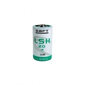 Maxxistore - Saft Batterie Lithium Lithium Porte Blind&eacute;e Torche - 3,6 V 13 Ah - LSH20 - ER34615M (battery24, neuf)