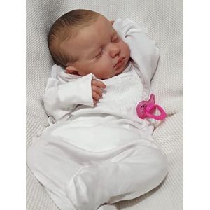 Zero pam Poup&eacute;e B&eacute;b&eacute; Reborn Comme un Vrai B&eacute;b&eacute; 50 cm 20 Pouces B&eacute;b&eacute; Reborn Enti&egrave;rement en Silicone Vinyle R&eacute;aliste Lavable Articul&eacute;e Poup&eacute;es B&eacute;b&eacute;s R&eacute;alistes Pour Les Tout-Petits (Zero Pam Official Store, neuf)