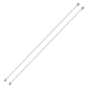 QUARKZMAN 2 pcs Airless Peinture Pulv&eacute;risateur Extension Tige 30" x0,47 Extension Vaporisateur Pistolet Peinture Inox Acier Interface Universel Remplacement Outil (QUARKZMAN, neuf)