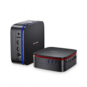 Blackview MP20 Mini PC, Intel Twin Lake N150 (Jusqu'à 3,6 GHz), 16Go RAM, 512Go SSD Mini Ordinateur, Double Ecran 4K UHD, 9 Ports Polyvalents, WiFi 6 bi-Bande, pour Les Affaires/Le Home/Business (BINLEE LIMITED, neuf)
