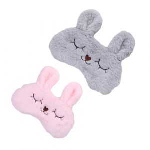 iplusmile 2pi&egrave;ces Cache-&oelig;il De Lapin Pour Pare-soleil Double Lot Visi&egrave;re De Lapin Pour Filles Bandeau &Eacute;lastique Confortable Masque De Sommeil (Dawkinshall, neuf)