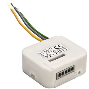 Micro-récepteur Simu Hz02 - Pour volet roulant - Convient au système radio Simu Hz et système radio Somfy RTS (commande moteur) 230V / 650 W (Nobily GmbH, neuf)