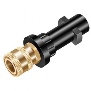 Sukudon Adaptateur de pistolet de nettoyeur haute pression vers raccord femelle &agrave; connexion rapide de 6,35 mm, compatible avec les nettoyeurs haute pression Karcher K Series, K2, K3, K4, K5, K6, K7 (Elitehaus, neuf)