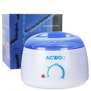 ACWOO Chauffe Cire Epilation, Machine à Cire Épilation Cire Chaude Électrique, Chauffe-Cire Rapide Et Professionnel, Appareil Chauffe Cire Pour Perles De Cire, Cire Dure, Cire Crème Et Cire à Épiler (AOGOE-EU, neuf)