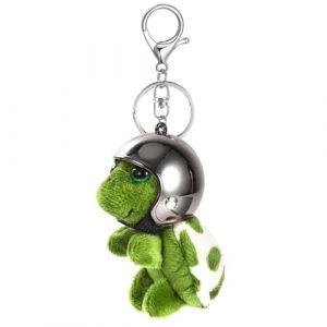 MWOOT Mignon Porte clés Peluche douce Tortue Pendentif Porte clés Personnalisé Voiture Porte clés Sac à dos Sac à main Charmes Cadeau pour femmes et filles (Sopdy-eu, neuf)