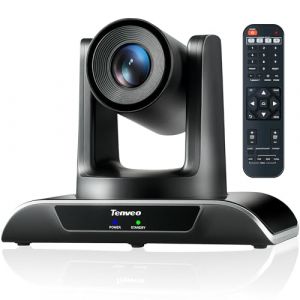 Tenveo PTZ Caméra de Conférence Zoom Optique 20X USB3.0 HDMI Caméra de Vidéoconférence 1080P 60FPS Streaming Webcam Fonctionne avec Skype/Zoom/Teams/OBS pour Réunion Eglise Education Médical (TENVEO, neuf)