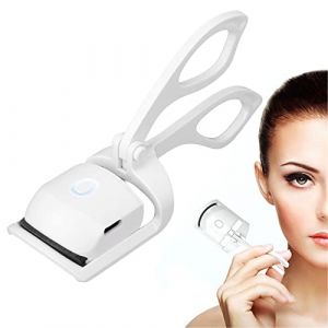 Recourbe-cils Chauffant, Recourbe-cils Rechargeable par USB Recourbe-cils Naturel et Longue Dur&eacute;e avec Temp&eacute;rature &agrave; 2 Vitesses (Canyitar, neuf)