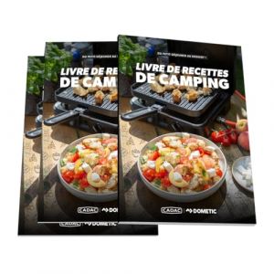 Cadac - Livre de Recettes de Camping - Livre de Recettes - Recettes de Camping - Accessoires de grillades pour Le Camping - Camping - Les incontournables du Barbecue (CADAC | Dometic, neuf)