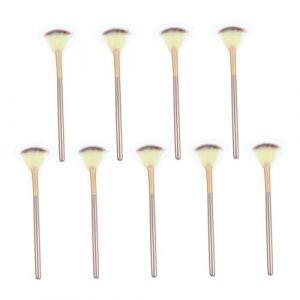 Gatuida 9pi&egrave;ces Kit De Maquillage Avec Pinceau Poudre Visage Pinceau &Eacute;ventail Et Highlighter Cosm&eacute;tiques Blush (Queenie ruy, neuf)