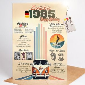 myDreamwork&reg; Carte d'anniversaire sp&eacute;ciale 40 ans | Cadeau pour homme 40e anniversaire | Carte d'anniversaire 40 ans amusante | 40e anniversaire femme homme - DIN A6 | Cadeau de 40 ans (myDreamwork, neuf)