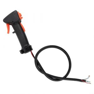 Poign&eacute;e d'acc&eacute;l&eacute;rateur de rechange pour d&eacute;broussailleuse Timbertech MS2TL52 Installation facile (wuhanfengzhi, neuf)