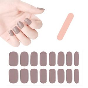 YUPZAR ongles gel autocollant uv Caf&eacute; Stickers Ongles Gel Nail Stickers Semi-durci Autocollant Ongle Gel Uv Deco Ongle Nail Art Design Manucure (Olen Olesjame O&Uuml;, neuf)