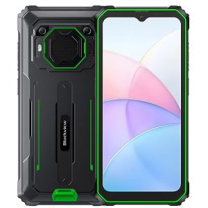T&eacute;l&eacute;phone Incassable Blackview BV6200, Batterie 13000mAh, 8Go+64Go (&Eacute;xtension 1To), 6.56 '' HD +, ArcSoft&reg; 13MP+8MP, IP68 IP69K MIL-STD-810H Smartphone D&eacute;bloqu&eacute; &Eacute;tanche Android 13 Dual SIM, Vert (NexTech Labs, neuf)