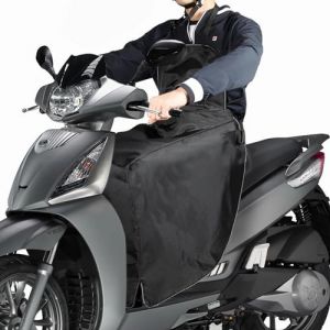 Wocemo Scooter Tablier Couvre,Protection Tablier Couvre Jambe Scooter,Housse Moto &Eacute;paisse Coupe-Vent,Prot&egrave;ge Jambes Et Genouill&egrave;re en Hiver pour Conducteur,100% imperm&eacute;able &agrave; l&rsquo;Eau (Wocemo, neuf)