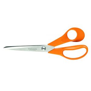 Fiskars Ciseaux universels pour droitiers, Longueur totale: 21 cm, Acier/Plastique, Classic, 1000815 (LA BOUTIQUE DU PILAT, neuf)