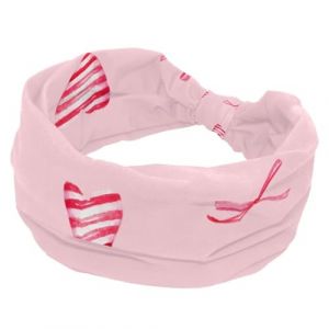 Bandeau large avec n&oelig;ud papillon et n&oelig;ud papillon rose pour femmes et filles, bandeau large nou&eacute;, bandeau antid&eacute;rapant pour yoga, entra&icirc;nement, course &agrave; pied (Galens, neuf)