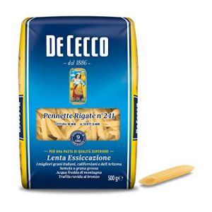 De Cecco Lot de 5 p&acirc;tes 100 % italiennes Pennette Rigate n&deg; 241 500 g (Italiaen Gourmet UK Ltd, neuf)