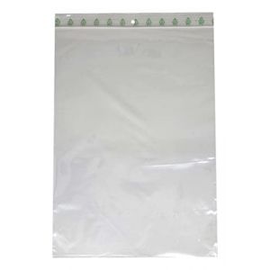 Sachet &agrave; Fermeture Pression Zip en Plastique Transparent 30% Recycl&eacute; 230x320 mm Adapt&eacute;s aux R&eacute;glementations REP et LUCID lot de 500 (solutions-imprimerie, neuf)