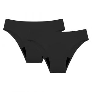 2 pi&egrave;ces Maillot De Bain Menstruel pour Adolescentes Filles Bas De Bikini Taille Haute &Eacute;t&eacute; Bas De Maillot De Bain Menstruel Adolescente Menstruelle Bas De Maillot Beachwear Maillot De Bain pour Regle (UoUa1245, neuf)