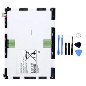 Batterie compatible avec Samsung Galaxy Tab A 9.7 SM-T550 EB-BT550ABE haute capacit&eacute; 6000 mAh avec kit de d&eacute;montage inclus (Ellenne Store, neuf)