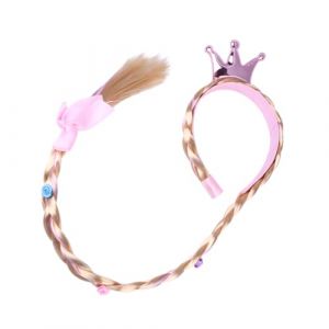 SAFIGLE Couronne De D&eacute;guisement Pour Cheveux Bandeau Accessoire De F&ecirc;te Coiffe Costume R&eacute;sistant Pour Jeune Fille (Grand Di, neuf)