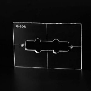 Musiclily Pro CNC Acrylique Pr&eacute;cis Pickup Routing Template pour Standard Jazz Bass Micro Chevalet (Musiclily Direct France, neuf)