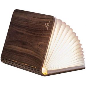 Gingko Lampe de Lecture Intelligente en Bois Naturel - Noyer (Pizzazz-FR, neuf)