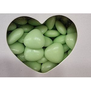 Dragée Mini cœur Chocolat 500G (vert) (Dounia Mariage, neuf)