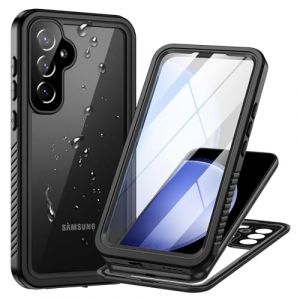 Focusor Coque pour Samsung Galaxy S23 FE &Eacute;tanche [IP68 Imperm&eacute;able] 360 Indestructible Antichoc Integral Antipoussi&egrave;re Anti-Neige Waterproof Etui avec Renforc&eacute;e Protection &eacute;cran pour S23 FE 5G,Noir (Focusor FR, neuf)
