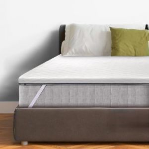 Surmatelas 160 x 200 Memoire de Forme 100% Oeko-TEX® et CertiPUR™, sur Matelas 2 Personnes 160x200 Épaisseur 7 cm, Housse en Microfibre Rembourrée déhoussable, Surmatelas 160x200 (DolciSogni | Neu Bedding, neuf)