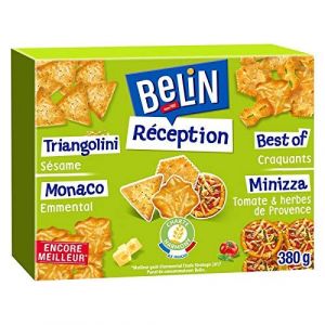 BELIN - Crackers Assortisement R&eacute;ception 380G - Lot De 2 - meilleure offre (A TA PORTE, neuf)