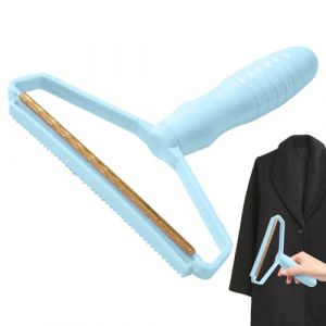 Rasoir de peluche r&eacute;utilisable, r&acirc;teau de peluches pour les v&ecirc;tements - Retrait des peluches Rake double face | Outil de blanchisserie portable canap&eacute; canap&eacute;-lit vestiment (vusintalu, neuf)