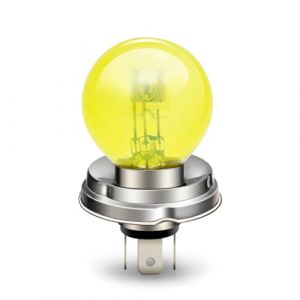 SOFOC-P45T Moto/Voiture Halog&egrave;ne Phare Ampoule G40 12V 45/40W Jaune Haut/Plongeur Conception Plug & Play 1Pcs (Sofoc-EU, neuf)