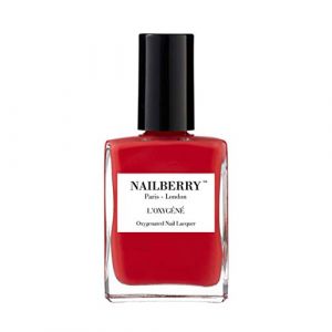 Nailberry L'Oxygene Oxygenated Nail Lacquer, Pop My Berry, 15 ml (Nailberry, neuf)