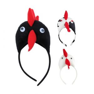 VALICLUD 3pi&egrave;ces -t&ecirc;te Poussin Dr&ocirc;le Bandeaux Animaux Pour D&eacute;guisement Accessoire Photo Cosplay (Sudersana, neuf)