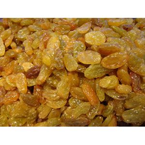 Raisins secs 1 Kg I Raisins secs Blanc gros calibre 1 Kg | Raisins secs dorés | Raisins séchés Jaunes | Raisins Golden | Sans sucre ajouté | Sans OGM | Végan I Raisins doux et moelleux sans pépins I (dorimed, neuf)